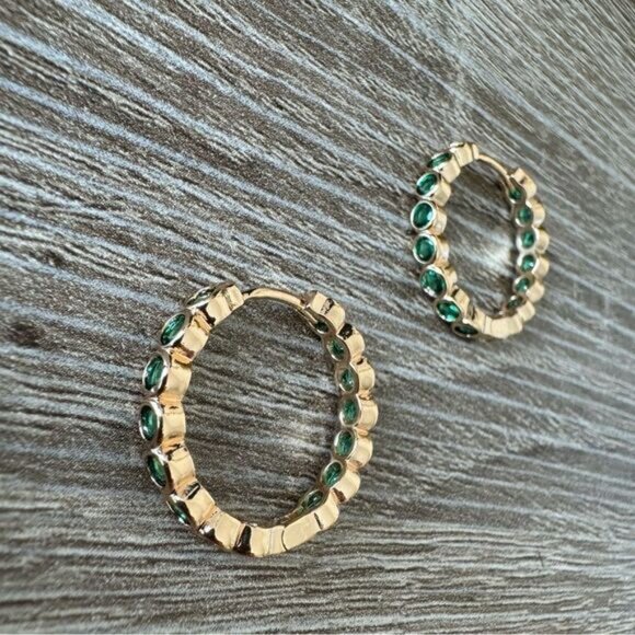 Boho hoop earrings N648 - Picture 3 of 5